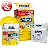 2 Pack Enfamil Premium Infant Formula - 52.5oz Tub & Refill Combo Packs