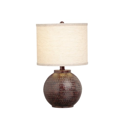 Kichler Lighting 70332 Missoula 16.5-Inch Portable Accent Lamp, Linen Hard Back Shade