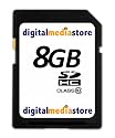 digitalmediastore 8Gb SDHC Class 10 with Lifetime Warranty for Samsung SMX-F30, SMX-F33, SMX-F34, SMX-F40, SMX-F43, SMX-F44, SMX-F70, SMX-F400, SMX-F401, SMX-F700, SMX-K40, SMX-K44, SMX-K45, SMX-K400, SMX-K442