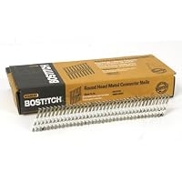 Bostitch RH-MC13115GAL-S Thickcoat 1-1/2-Inch by .131-Inch by 21 Degree Plastic Collated Positive Placement Nail (1,000 per Box)