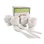 RSVP 8 Piece Egg Cup & Spoon Set