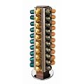 Ibili Nespresso Drehturm Kapselspender, Kapselhalter, Kapselst�nder f�r 60 Nespresso-Kapseln, aus Metall und Holz