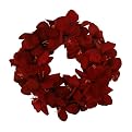 Faux Amaryllis Wreath