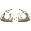 Silver Earrings Handmade Jewelry from India 0.75 inches (ers250)