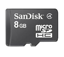 Memory Card SANDISK microSD 8 GB for LG KP501 Cookie