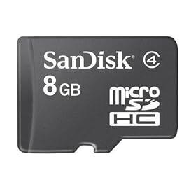 Carte Memoire SANDISK MicroSD 8Go garantie 5 ans pour LG Xenon GR500