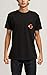 RVCA Men's Flag Circle T-Shirt