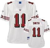 Alex Smith San Francisco 49ers Women's White Premier Jersey - Medium