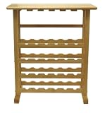 24-Bottle Wine Rack - Beechwood