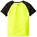 Under Armour Boys 2-7 Raglan Velocity Big Logo Short Sleeve Toddler Hi-Vis