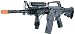 Sporting Goods : Spring Loaded Airsoft Gun with Laser & Flash Light M16