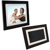 Pandigital 10 Digital Photo Frame with Changeable Face Plates - Black/ Espresso