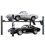 - Rotary Extended Four Post Vehicle Lift - 7000-Lb. Capacity