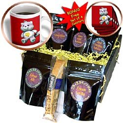 Care Bears - Care Bear Cousin Raccoon - Coffee Gift Baskets - Coffee Gift Basket by Decaf Espresso Roast