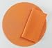 TAG Round Woven Orange Placemat