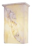 Bel Air Lighting PL-50533 Alabaster Outdoor Wall Light