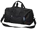 ChicoBag Duffel (Recycled Plastic) - Lightweight Collapsible Weekender Bag (Onyx)