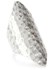 Low Luv by Erin Wasson Sterling Silver-Plated Hammered Ring