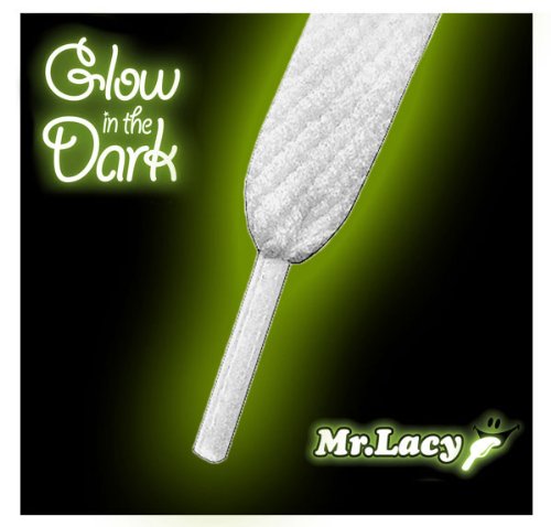Mr Lacy Flatties Glow in the Dark Laces