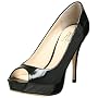 Pelle Moda Women's Vintage Peep-toe Platform Pump