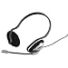 Hama - Casque-Micro multim�dia - Behind Neck ( derri�re le cou ) - Jack 3,5mm - micro mont� sur flexible - Couleur silver - Pour la reconnaissance vocale - VoIP - Visio/T�l� conf�rence