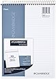 Mead Cambridge Notebook, Wirebound NotePad, Stiff-Back, 8.5 x 11 Inches, White (59882)