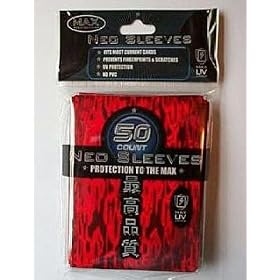 Max - Neo Sleeve Protector (50ct) Red Wave
