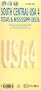 Laminated South Central-USA4 Map by Borch (English Edition) (No. 4)