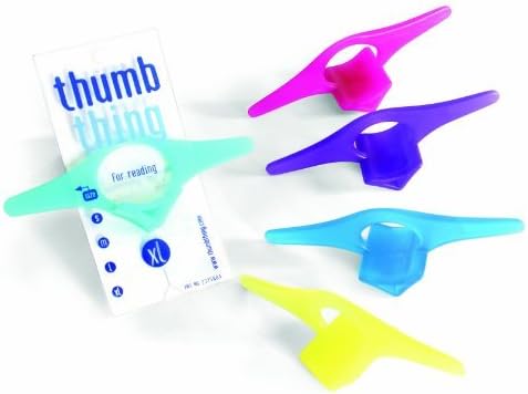 Thumb Thing Book Page Holder and Bookmark, Medium, colors may vary (TPG-TT2) by Thumb Thing