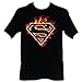 Search : Superman Flame Logo Mens T-Shirt