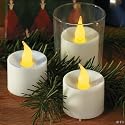 12 WHITE LED battery tea light candles tealight HOT!
