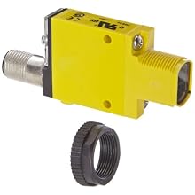 Banner SM312DQD Mini Beam DC Photoelectric Sensor, Diffuse Mode, 4-Pin European QD Termination, 380mm Sensing Range