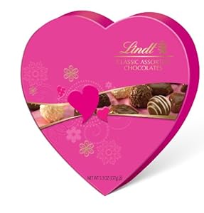 Amazon.com : Lindt Valentine Gift Box, Classic Chocolate ...
