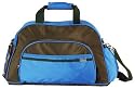 Little Company Spice Travel Bag in Olive and Malibu Blue