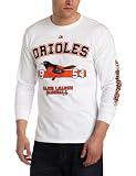 MLB Men's Baltimore Orioles Opening Series Long Sleeve Basic Tee (White, XX-Large)