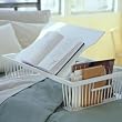 Deluxe White Wooden Breakfast Tray