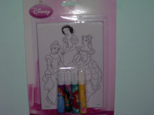 Childrens Toyshop  Toys : Disney Princesses Cinderella, Snow White, & Belle 2 Posters and 4 Markers