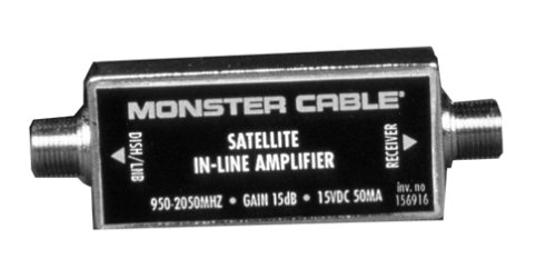 Monster Cable MS ILA-1 Monster Satellite In-Line Amp In-Line Amp Monster Cable MS ILA-1 Monster Satellite In-Line Amp In-Line Amp