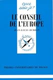 Revue Presses Universitaires de France - PUF  / Le Conseil de l'Europe