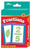 Fractions Flash Cards (Brighter Child Fact Cards)