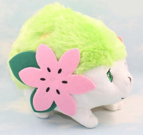 Fatflyshop - Pokemon Shaymin Land Anime Animals Plush Plushies Stuffed Doll Toy 9"