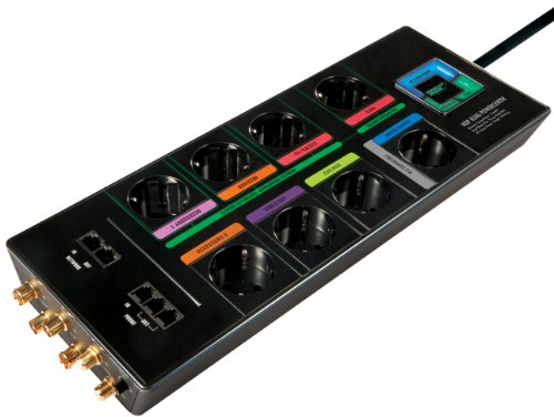 Monster HDP 850G GreenPower Steckdosenleiste (&Uuml;berspannungsschutz, Ger&auml;te-Versicherung, Ma Preisvergleich