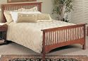 Mission Style Queen Size in Oak Finish