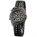 Yves Camani Herrenuhr Platon Black Mondphase 556-G-B-B