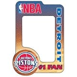 Detroit Pistons NBA Metal License Plate Frame