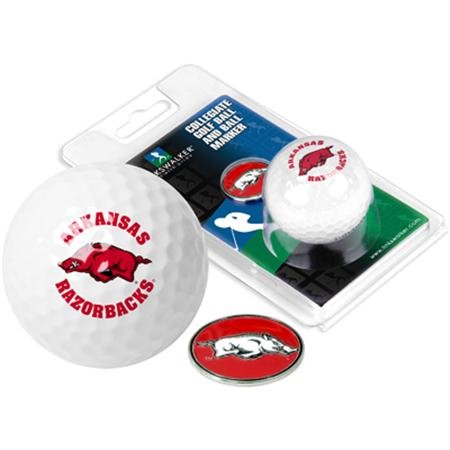 Arkansas Razorbacks Ua Ncaa Collegiate Logo Golf Ball Ball Marker