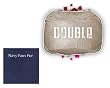 Comfort Sac Double Sac Navy Faux Fur By Elite Furniture