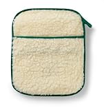Hotties Microhottie Microwave Hot Water Bottle - Acrylic Lambswool Fleece - Cream