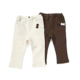 【アウトレット】Biquette Club (ビケット クラブ)長丈パンツ (80～130cm) キムラタンの子供服 ベージュ 120 (10360x10560-154)