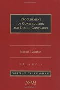 Procurement of Construction & Design Contracts (Construction Law Library)